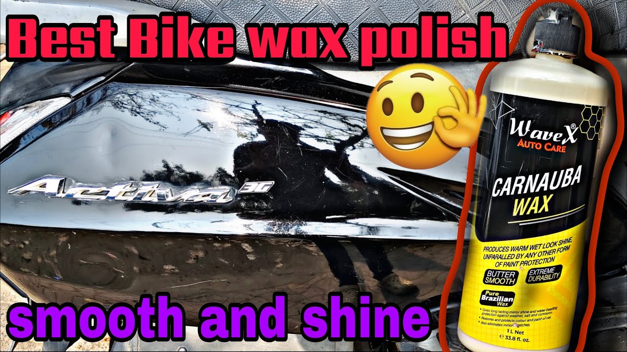 Wavex Auto care Carnauba wax | Best bike wax polish | How to apply wavex  wax @wavexautocare  #viral