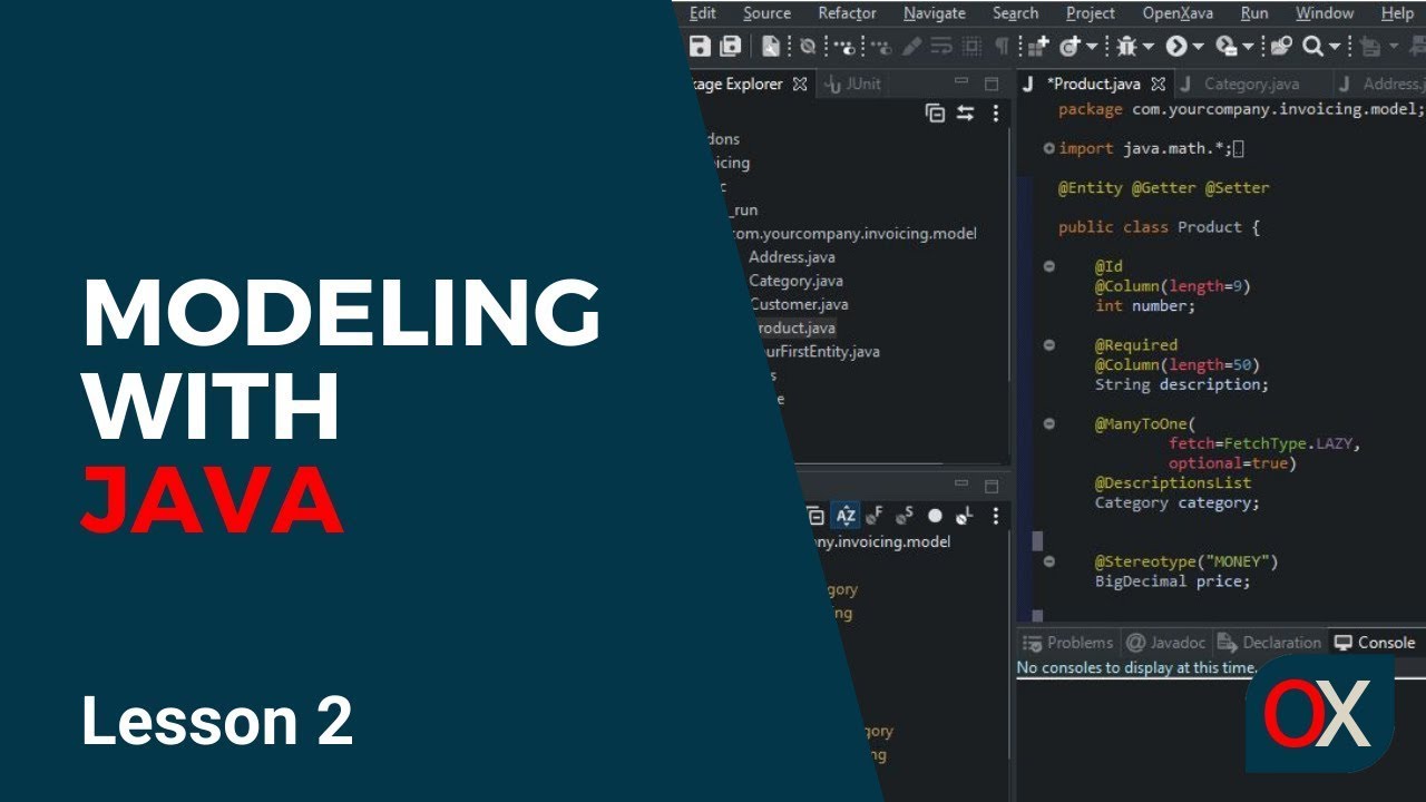 [EN] Modeling with Java: Embeddable, Stereotypes & ManyToOne