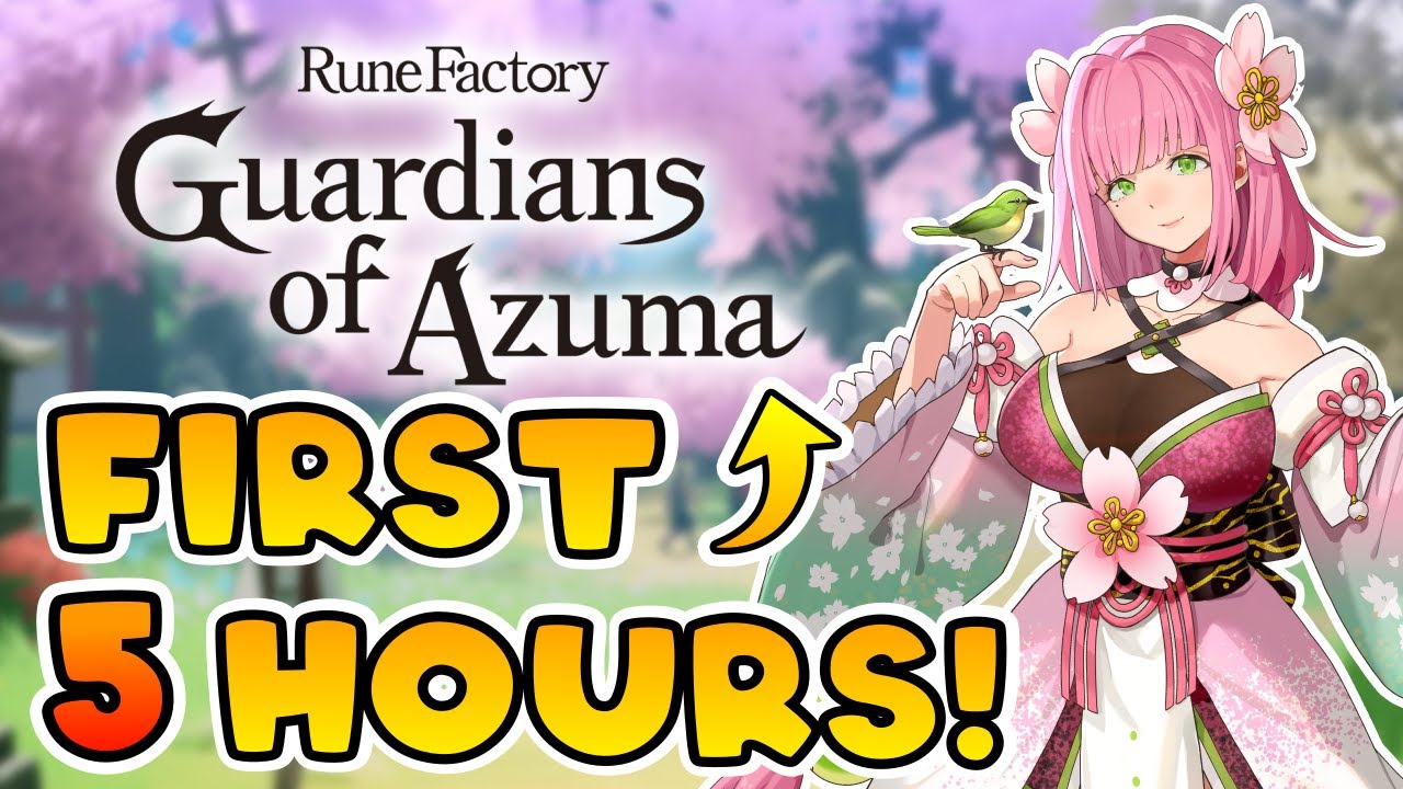 First 5 Hours of Rune Factory: Guardians of Azuma!