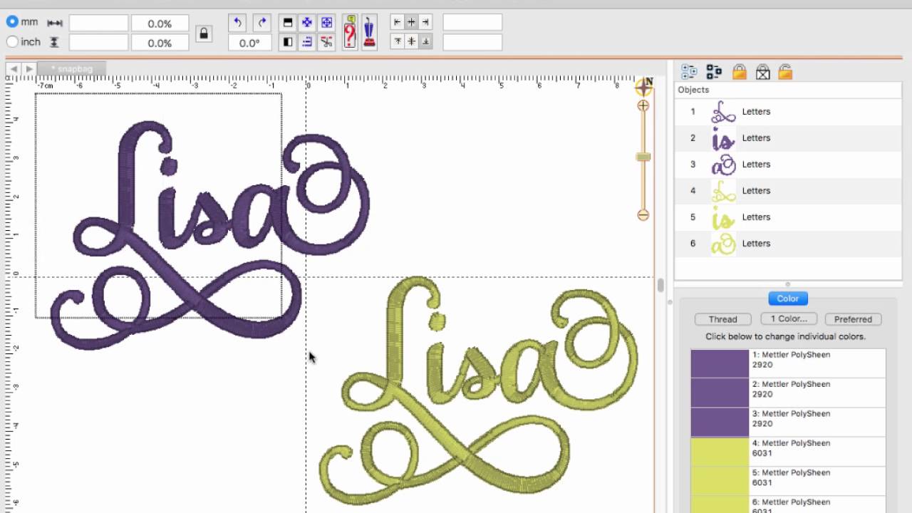 How to use the Group & Ungroup functions in Embrilliance