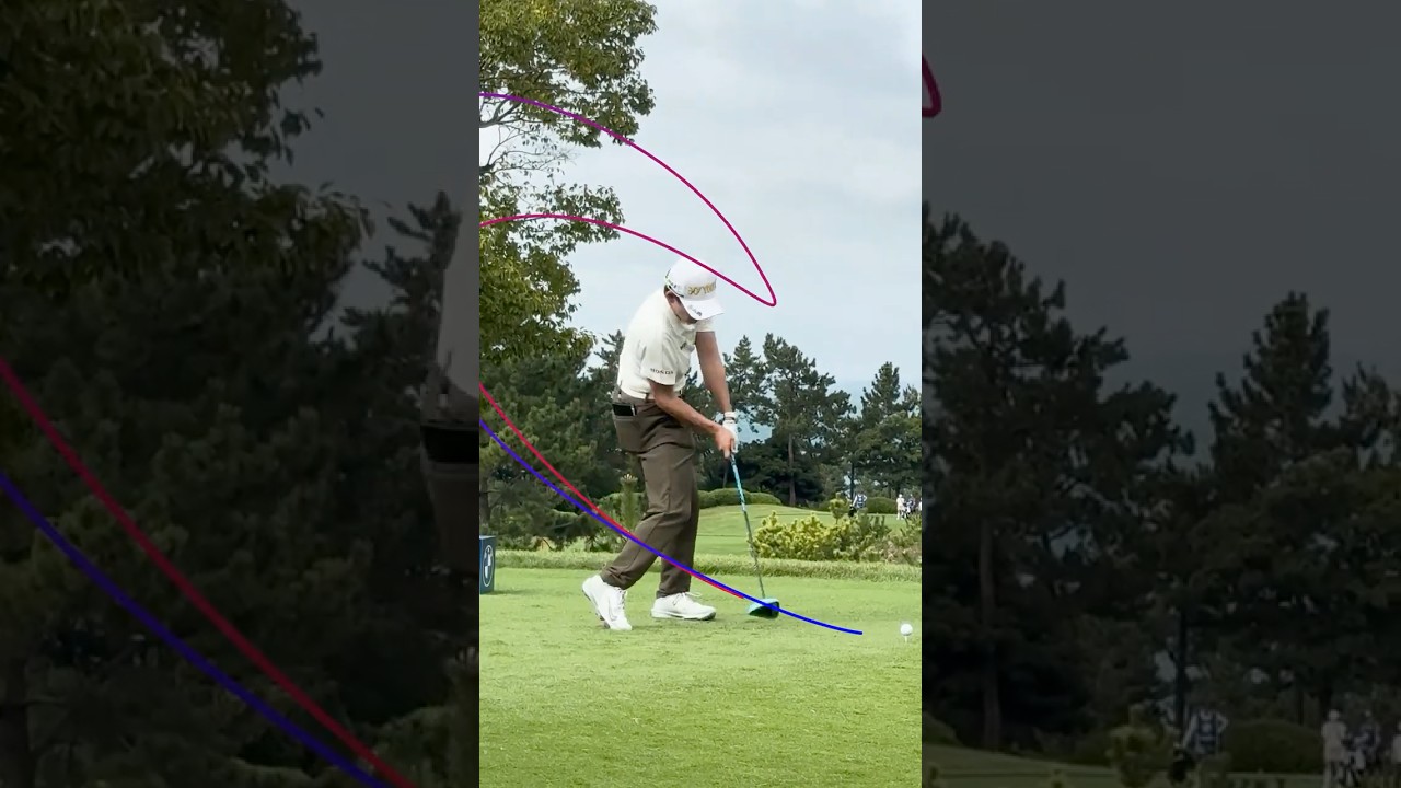 Akie Iwai: The Perfect Swing Path! Witness the Smooth Arc of Her Driver 🚀✨