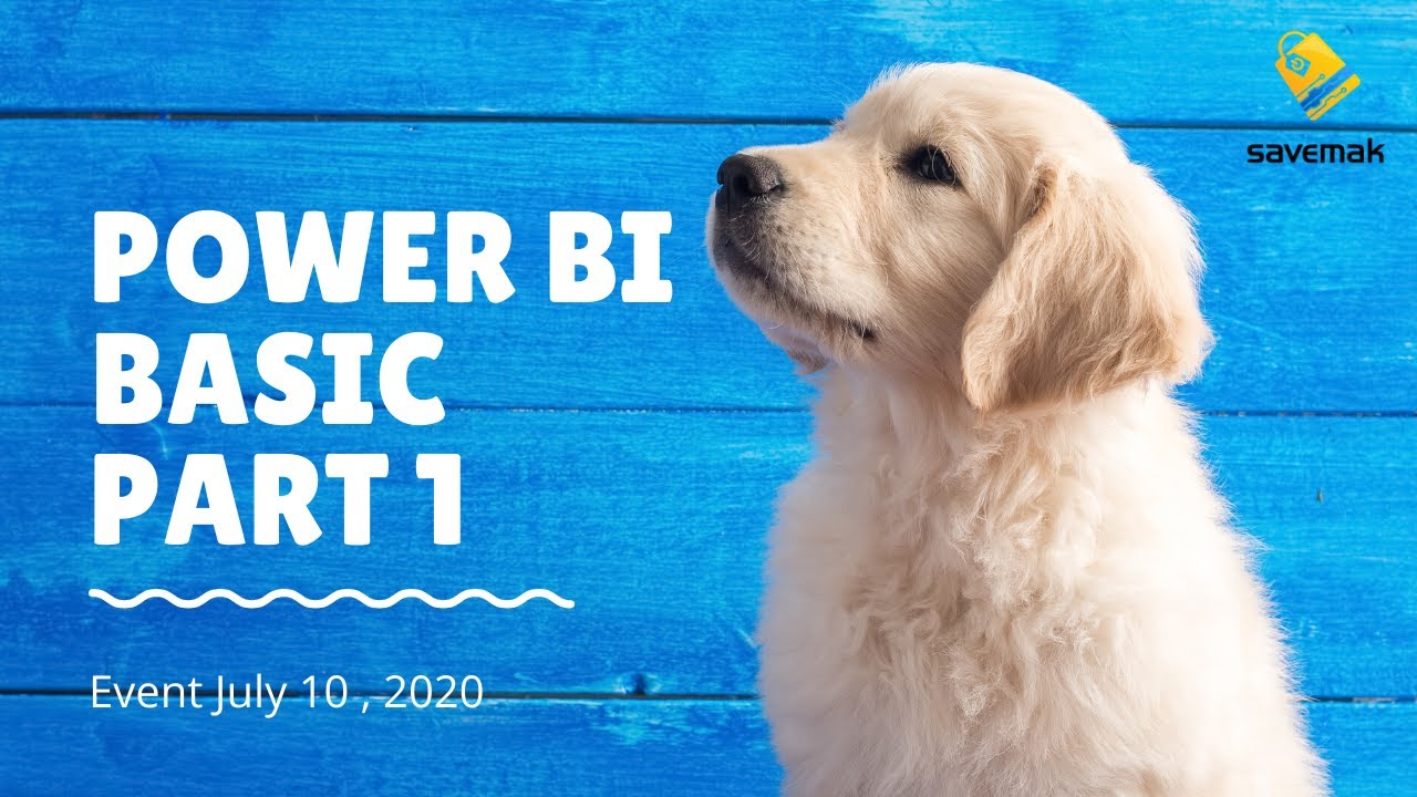 Training Power BI Basic 1 event July 10 ,2020