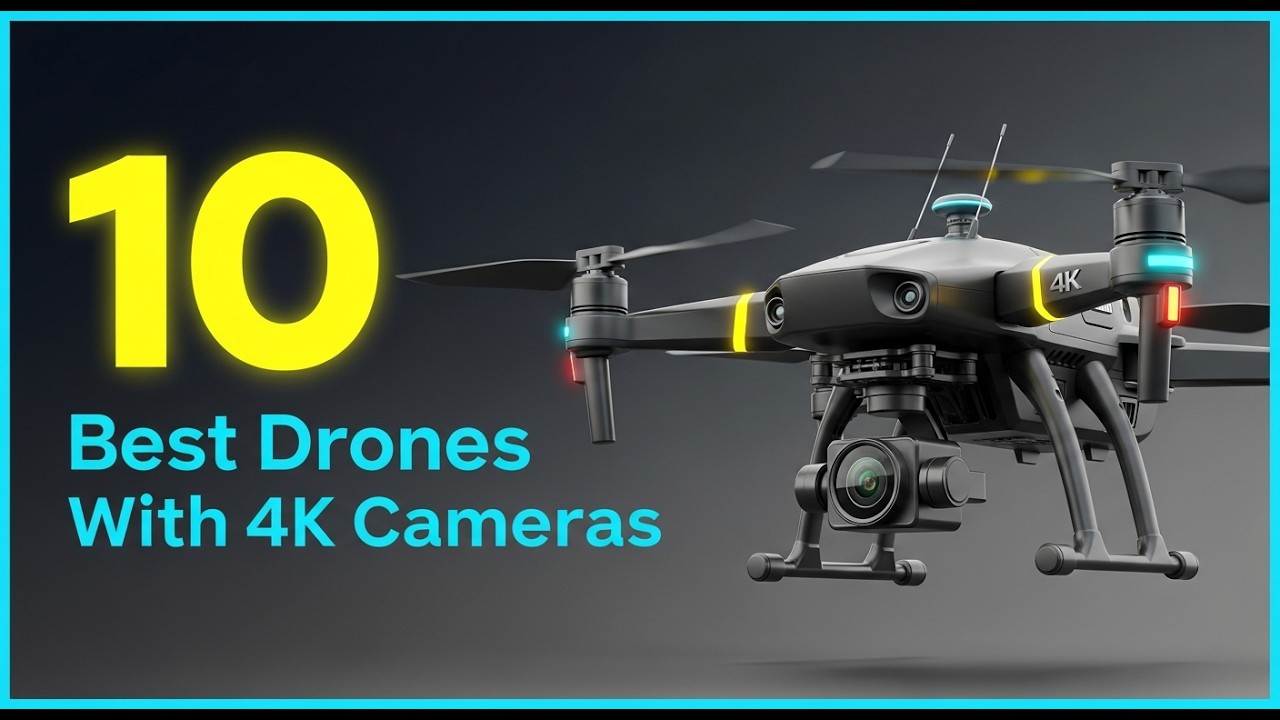 ✅ Топ-10: Лучшие дроны с 4K-камерами в 2026 году - Лучшие дроны с 4K-камерами {Обзоры}
