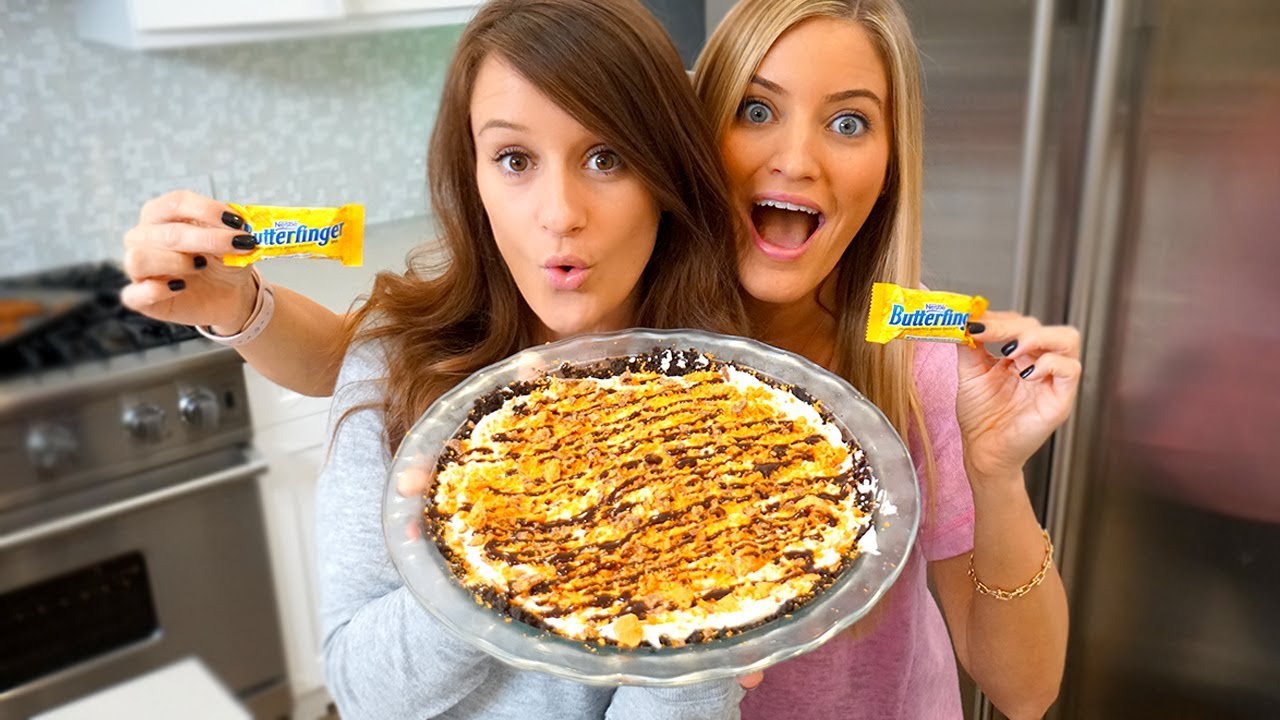 Making the BEST Butterfinger Pie! 🍰