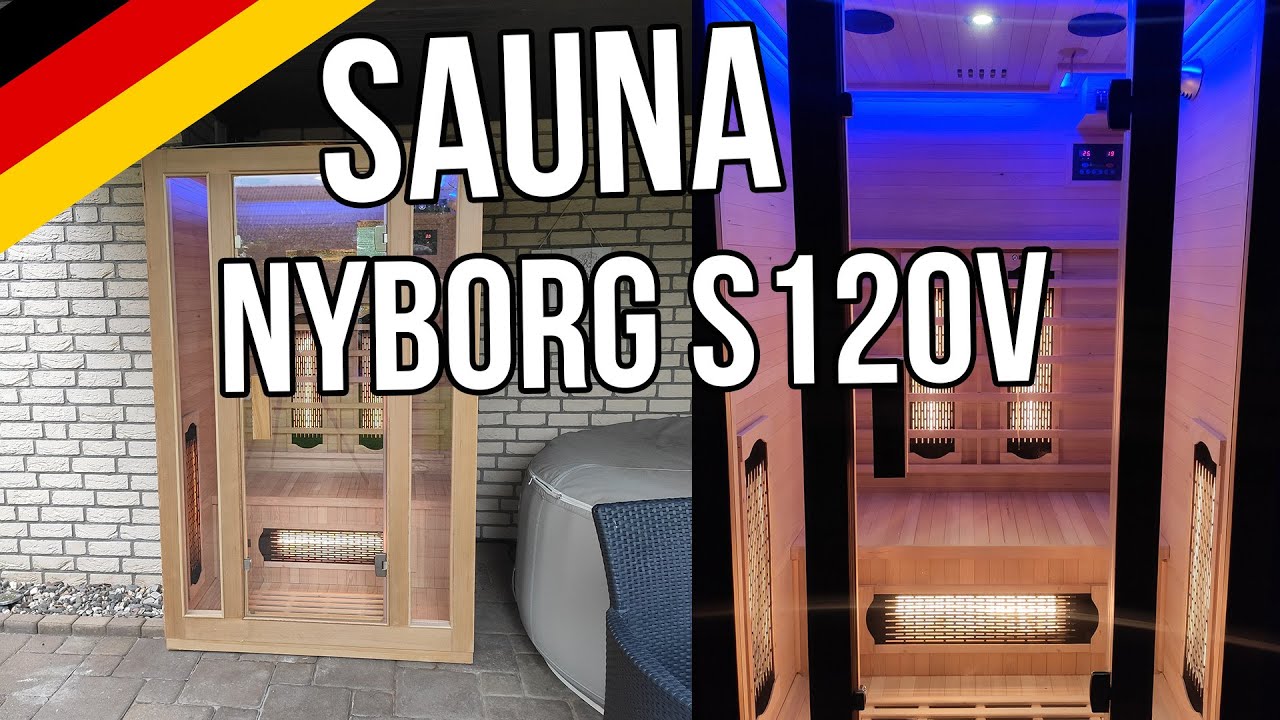 Infrarotkabine Nyborg S120V 🌡️☀️ - Vollspektrum ️Infrarotkabine  - Artsauna Review Unboxing