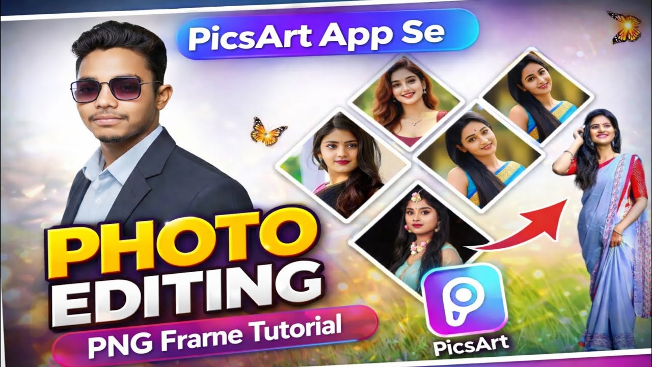 PicsArt App Se Pro Photo Editing Kaise Kare | Full Tutorial Hindi