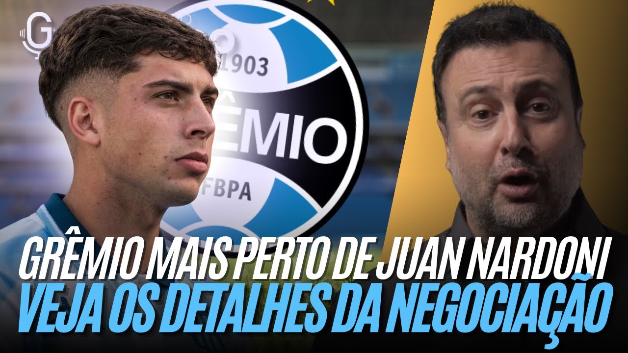 Grêmio avança para contratar Nardoni; veja os detalhes da negociação