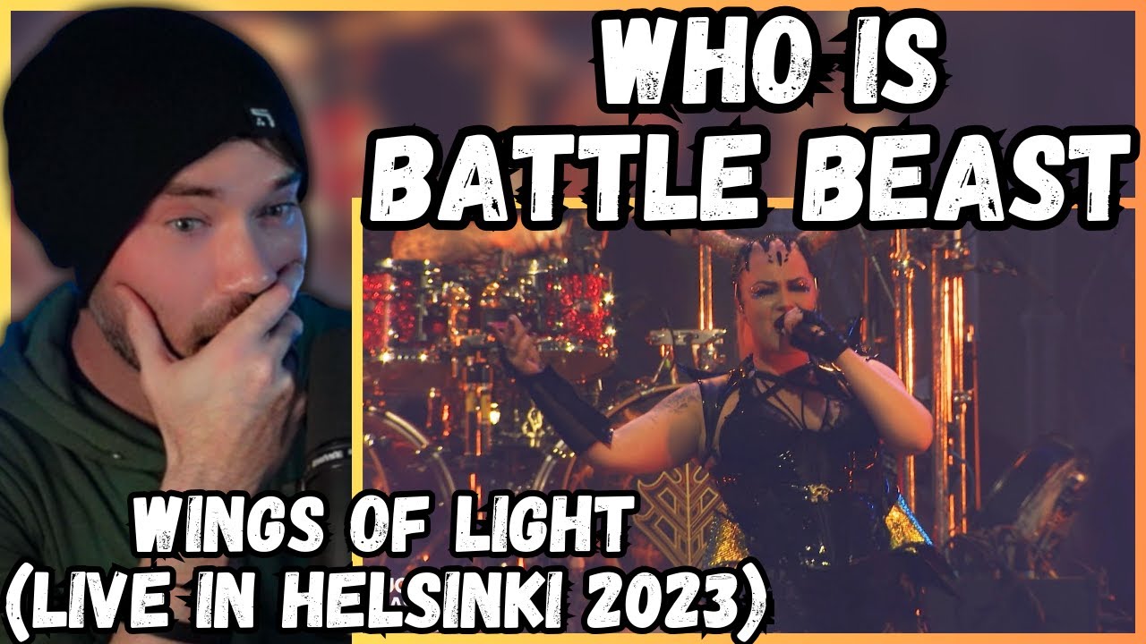 Metal Vocalist Reacts - BATTLE BEAST - Wings Of Light (Live in Helsinki 2023)