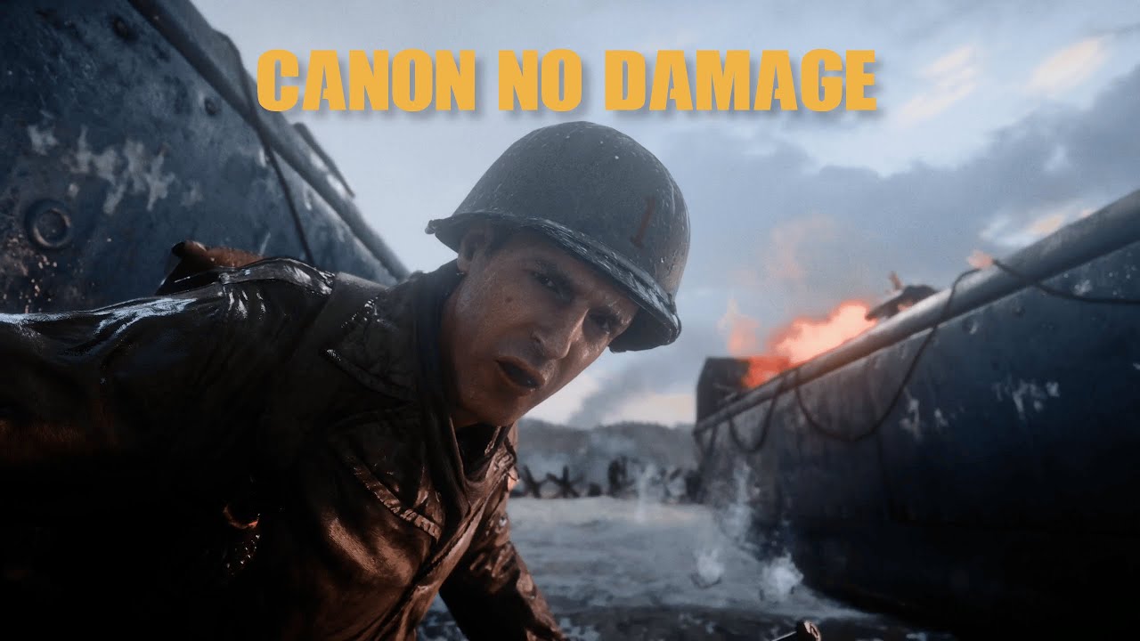 Call of Duty: WWII &ndash; No Damage Veteran Run | Full Movie, Canon, Realistic Gameplay (1440p 60FPS)