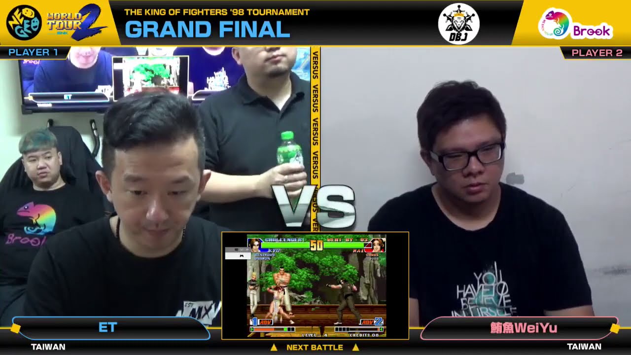 ET vs WeiYu (鮪魚) - KOF '98 Neo Geo World Tour Season 2 Taiwan Stop Grand Final