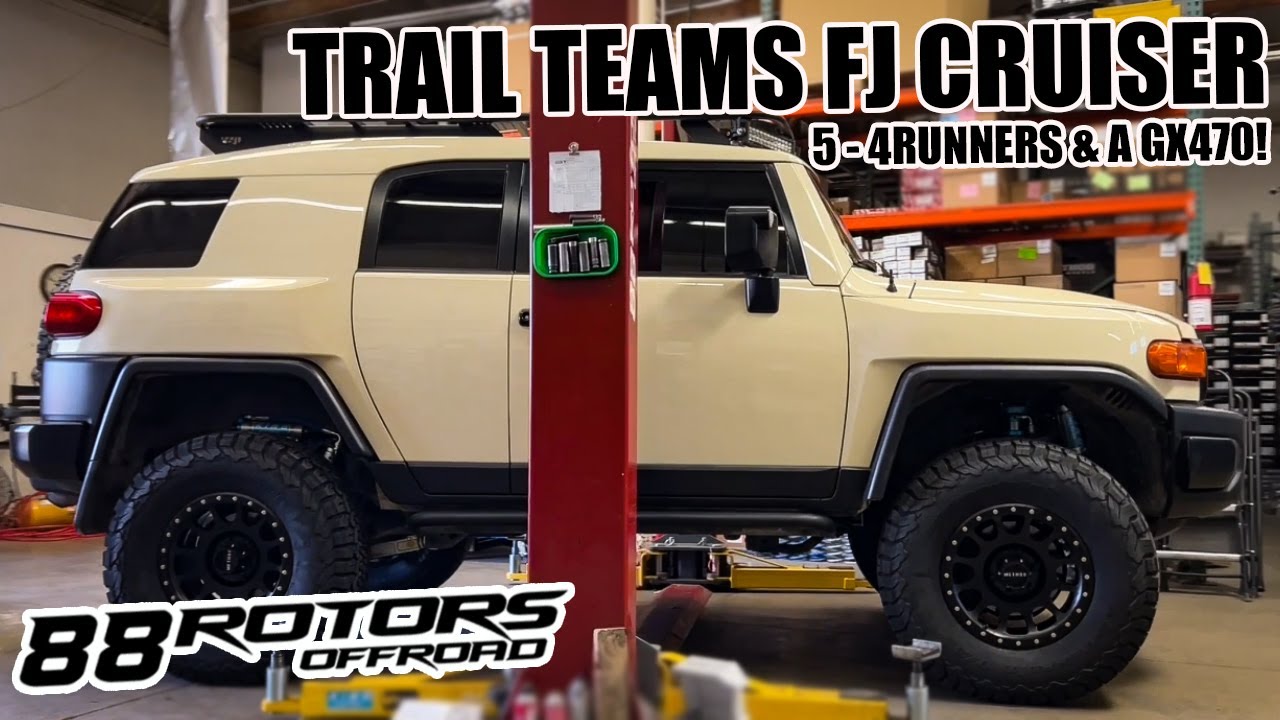 TOYOTA FJ CRUISER TRAIL TEAMS EDITION KING SHOCKS & CAMBURG KINETIK UCA