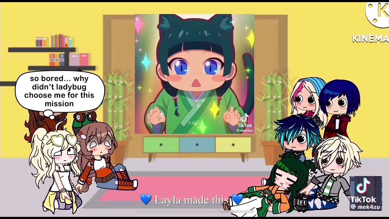 MLB reacts to Marinette as Maomao (Apothecary Diaries) 1/2 AU in comments