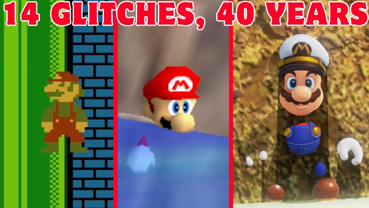 The Evolution of Mainline Mario Glitches - Glitchtastick