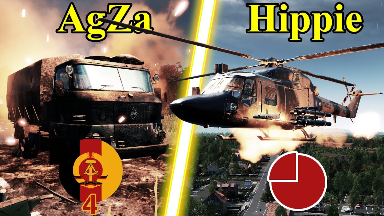 HELI RUSH with 4th UK?! - Warno 1v1