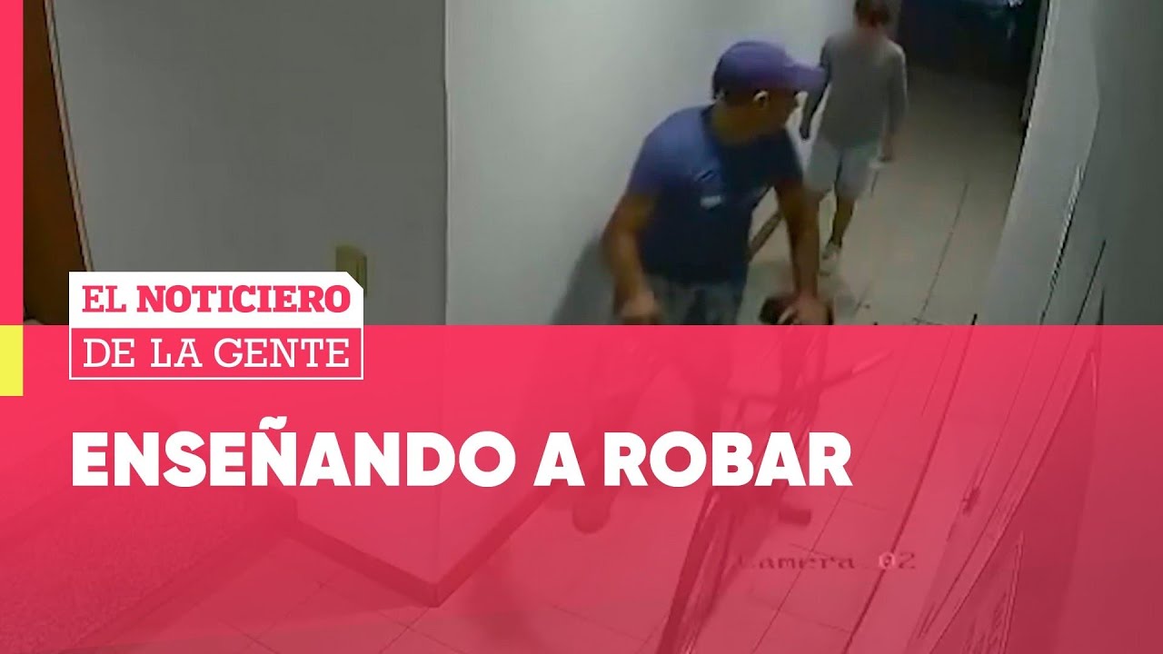 Llevó al nene a ROBAR una BICICLETA #ElNotiDeLaGente