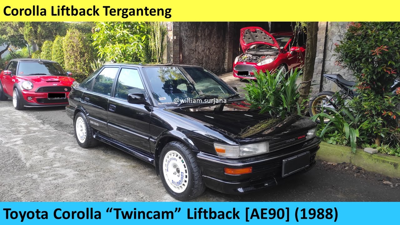 Toyota Corolla Liftback [AE92] (1988) review - Indonesia