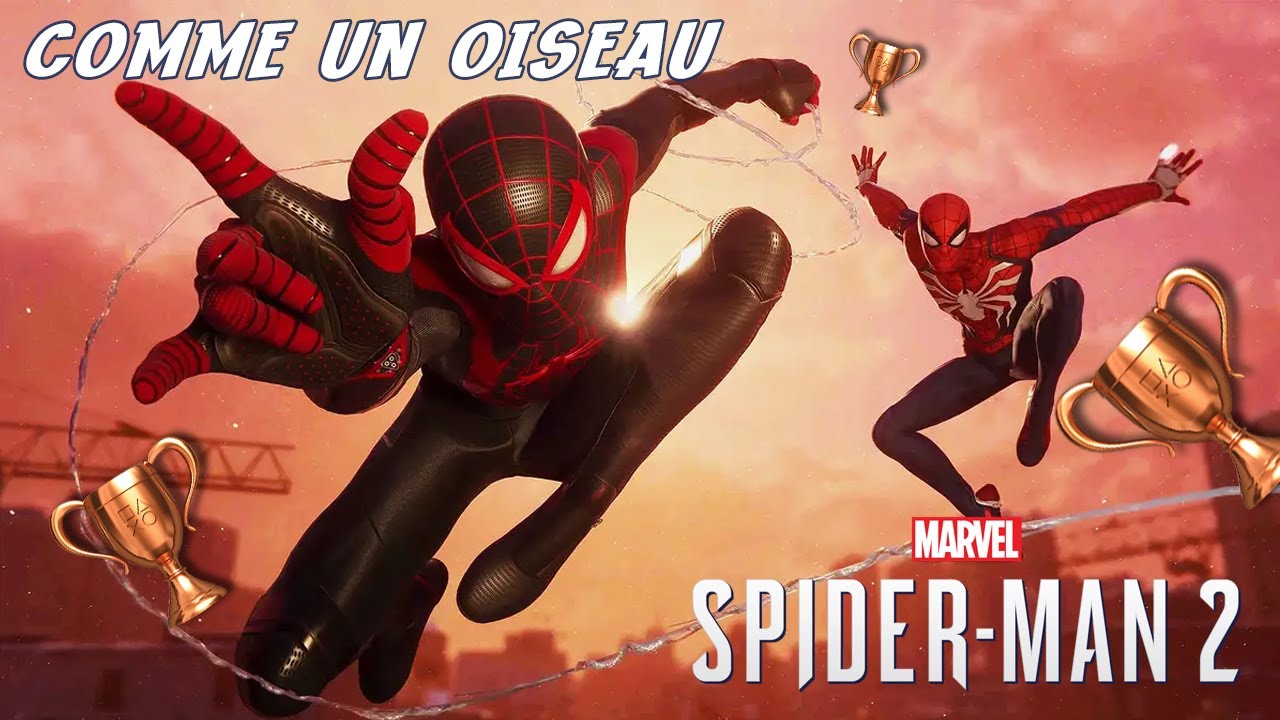Comme un Oiseau Spider-Man 2 [Trophés PS5] #défis #trophés #ps5