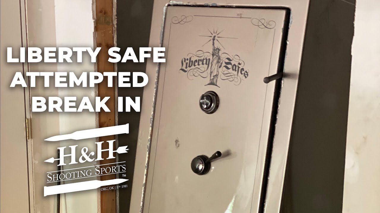 Liberty Safe Attempted Break In - H&H Shooting Sports in Oklahoma City