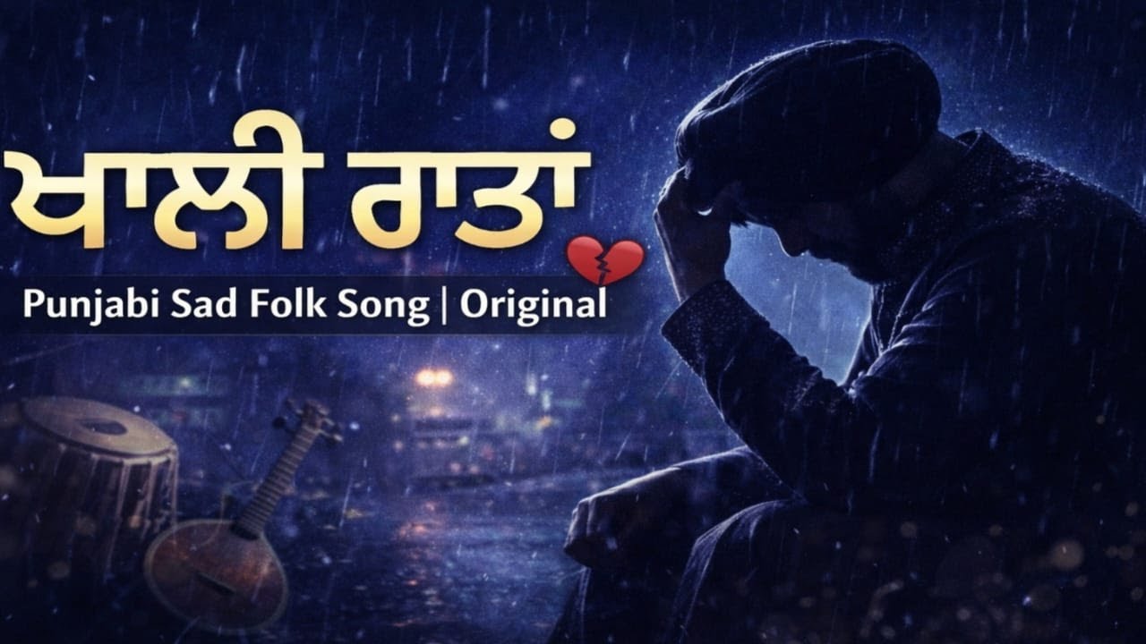 Khaali Raatan 💔 | Punjabi Sad Folk Song 2026 | Original Song | new punjabi song