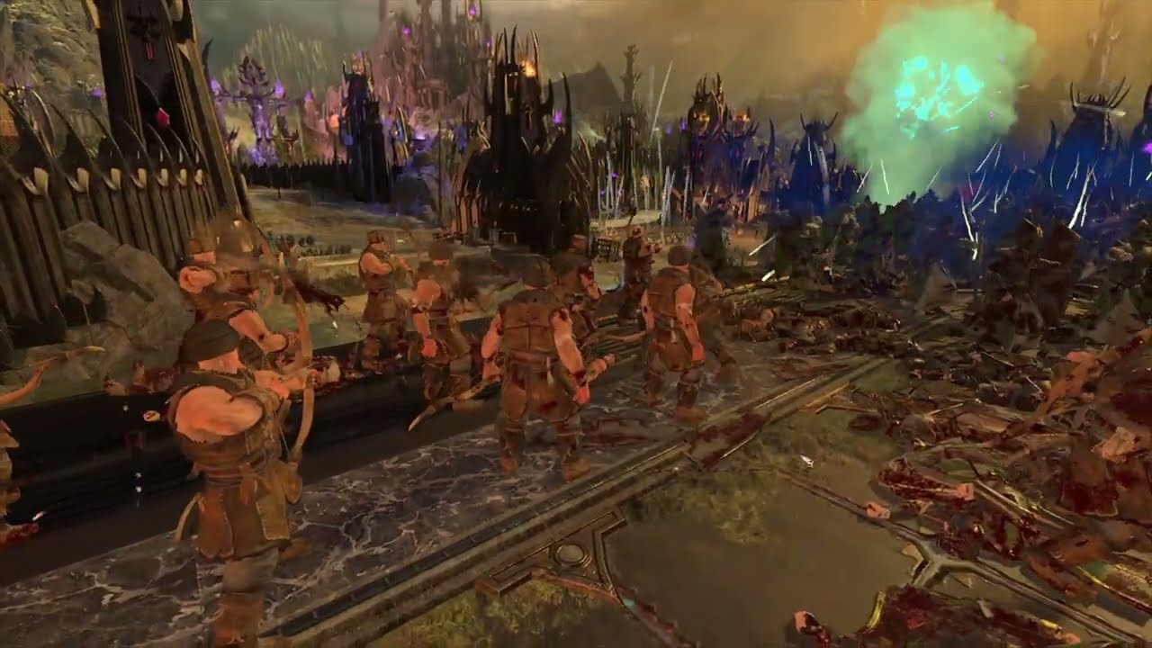 Warhammer Total war 3 Cinematic #Mother Ostankya vs Drukii Fortress