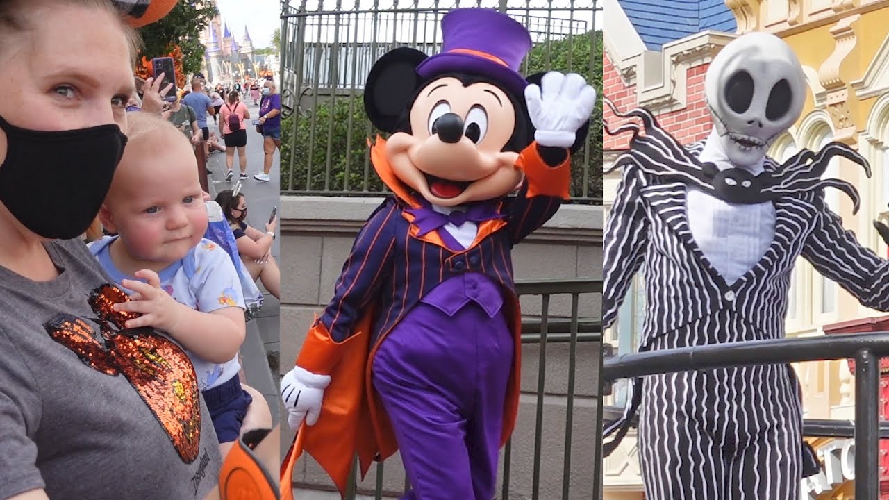 Список желаний от Disney: день отдыха 2! | Хэллоуин в Magic Kingdom, жуткие и весёлые персонажи и...