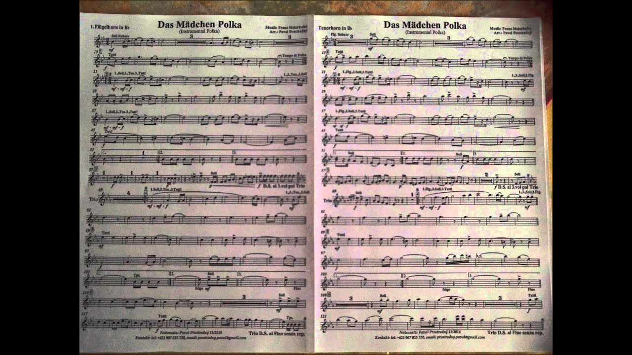 Das Mädchen (Polka) - Franz Meierhofer