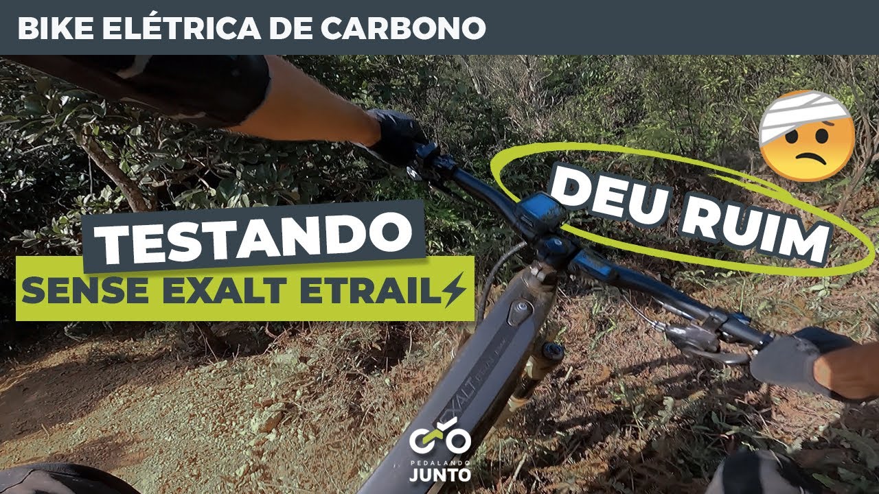 Sense Exalt etrail - Bicicleta Elétrica de carbono, suspensão total