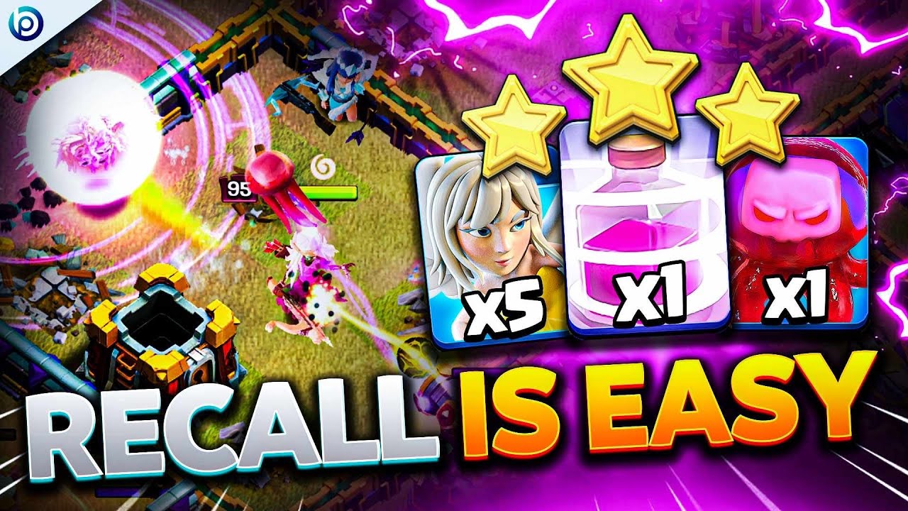 ANGRY JELLY makes QC RECALL Attacks UNSTOPPABLE | Best TH16 Attack Strategy Clash of Clans