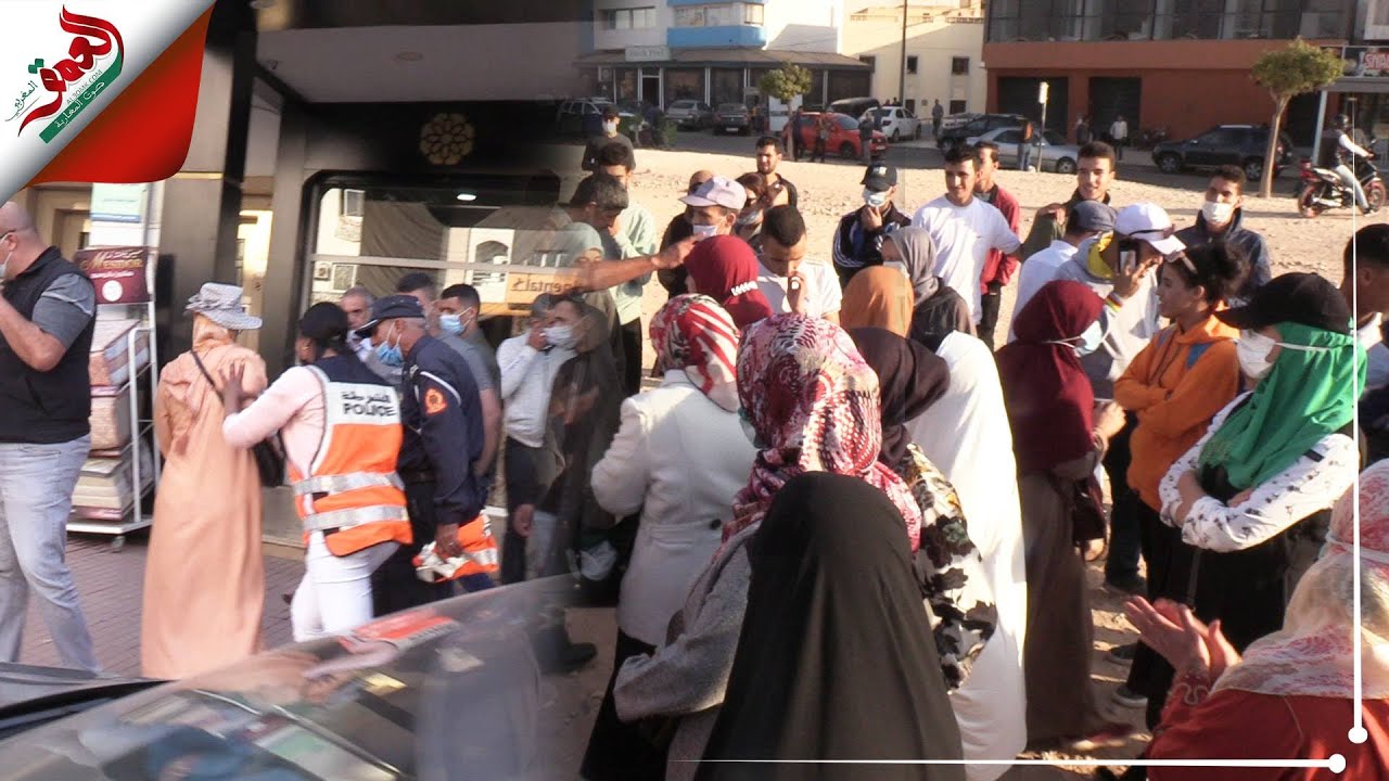 أمهات يتظاهرن ضد جواز التلقيح بأكادير ومصالح الأمن تتدخل لتفريقهن