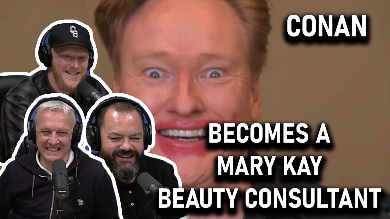 Конан становится консультантом по красоте Mary Kay РЕАКЦИЯ | РЕАКЦИЯ ОФИСНЫХ ПАРНЕЙ!!