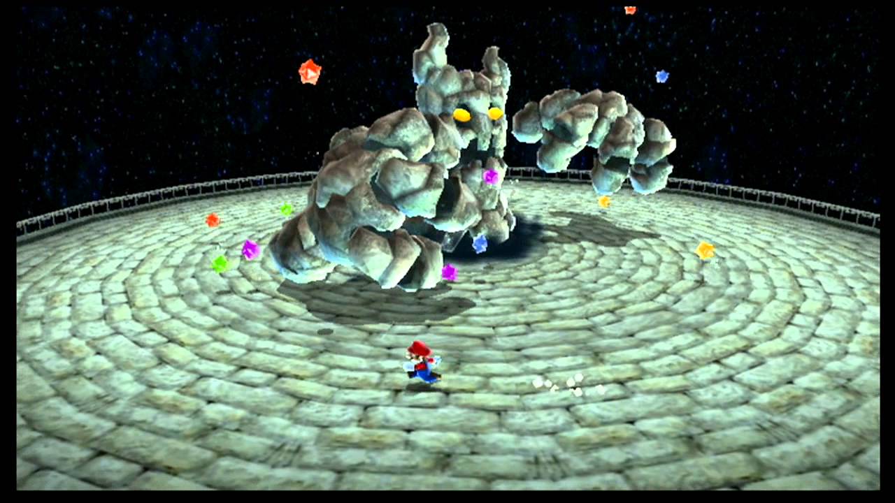 Super Mario Galaxy 2 Boss 20 - Bouldergeist