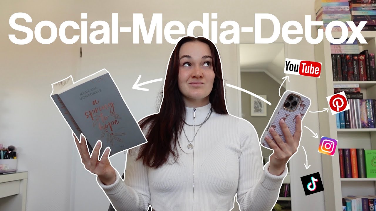 Ich habe meine Social-Media-Apps gelöscht, um mehr zu lesen! 📵👀📖 offline, lesen, basteln,...