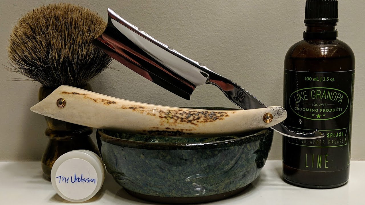 A&E The Undersea, Koraat Knives 8/8 Straight Razor, Spiffo Lionel & Like Grandpa Lime Splash