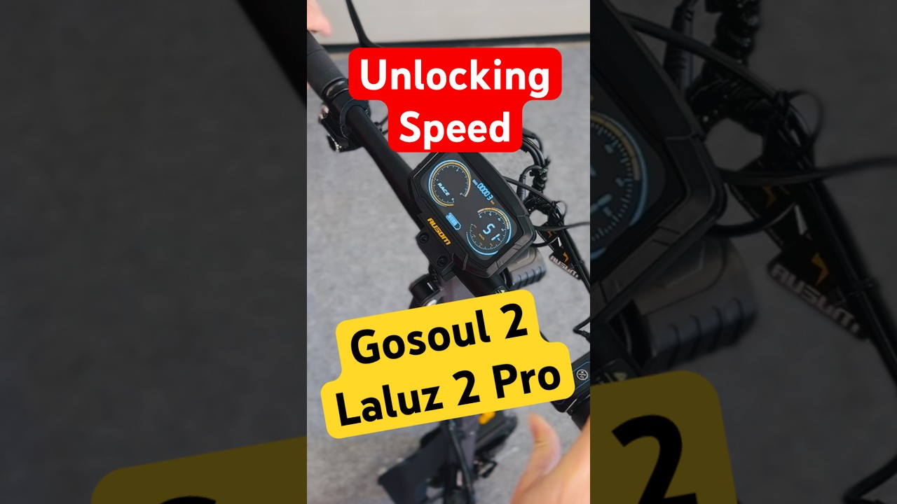 Jak odblokować AUSOM GOSOUL 2 i Laluz 2 Pro - unlocking speed #hulajnoga