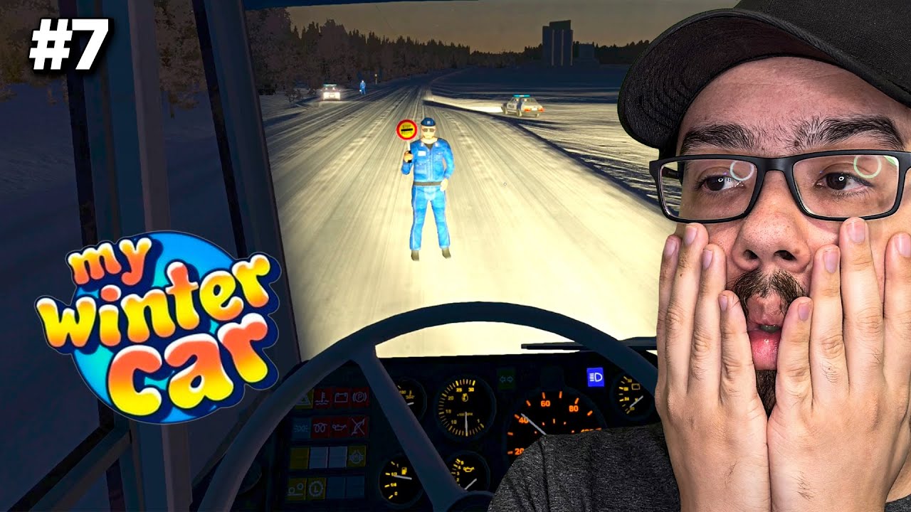 DEU RUIM COM A POLÍCIA - MY WINTER CAR #7