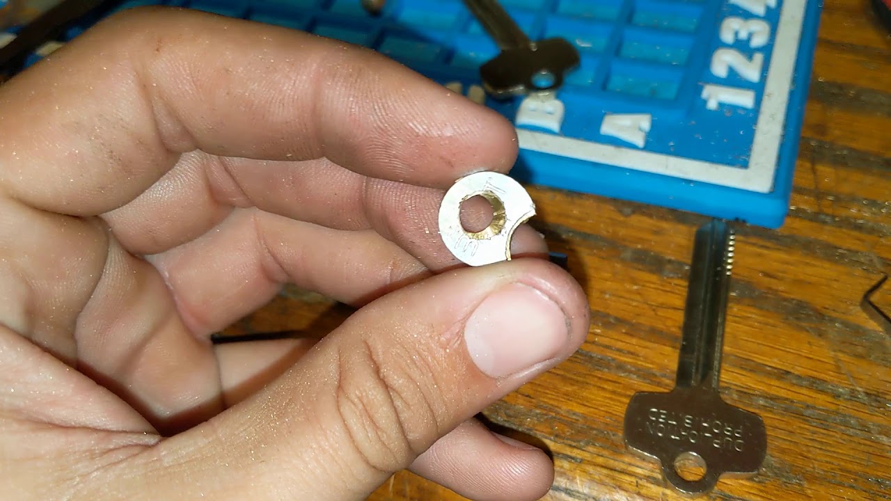 Cheating/Shimming a Best SFIC Interchangeable Core to Control Position