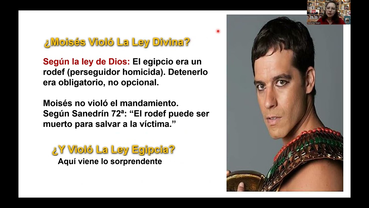 PARASHA SHEMOT -  Moises: Asesino o Redentor? (2025)