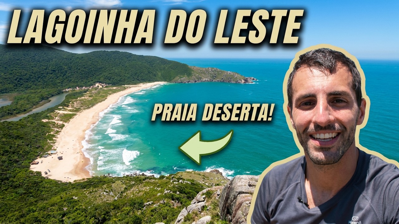 Como é a trilha da LAGOINHA DO LESTE - uma praia deserta INACREDITÁVEL em Florianópolis?