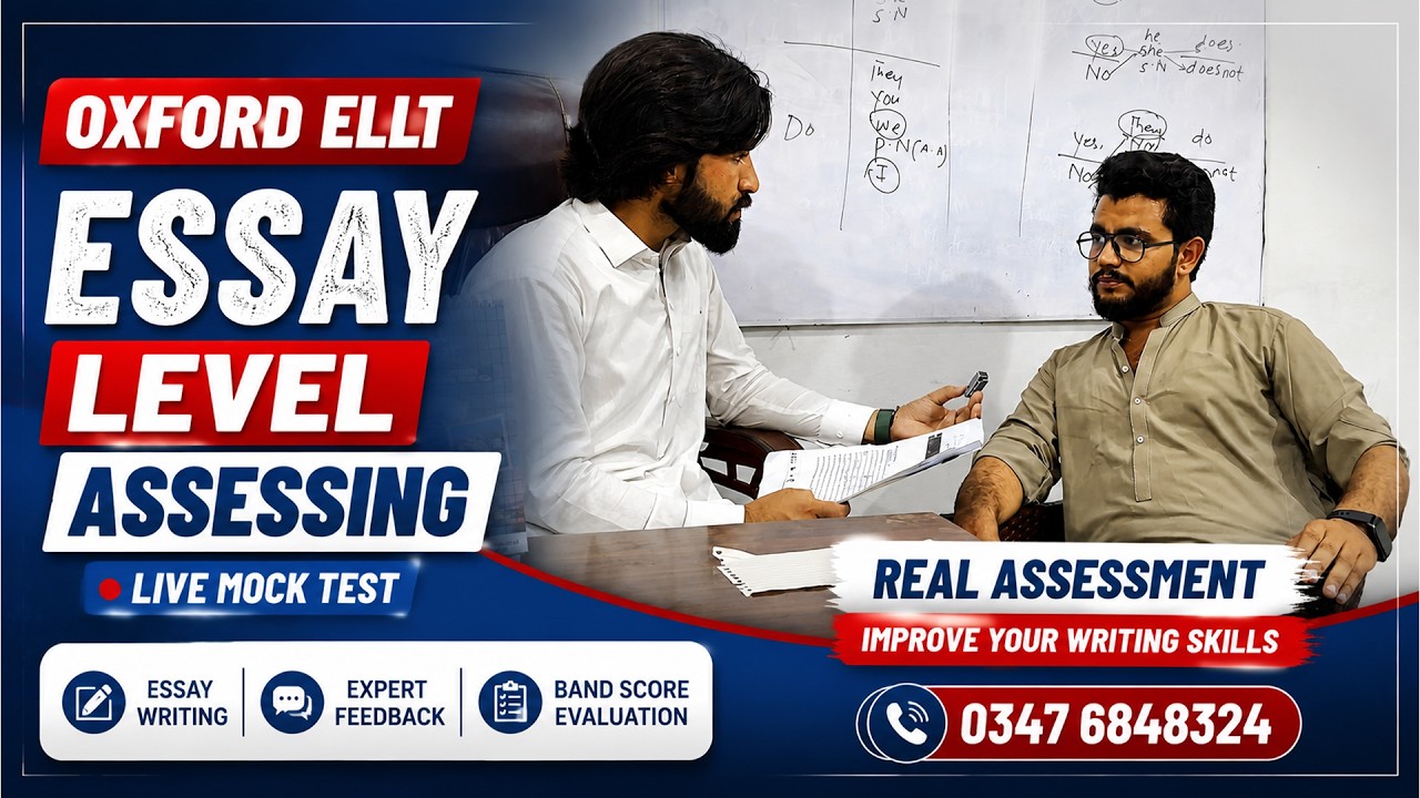 Oxford ELLT Essay Level Assessment | Live Mock Test & Expert Feedback | Writing Preparation
