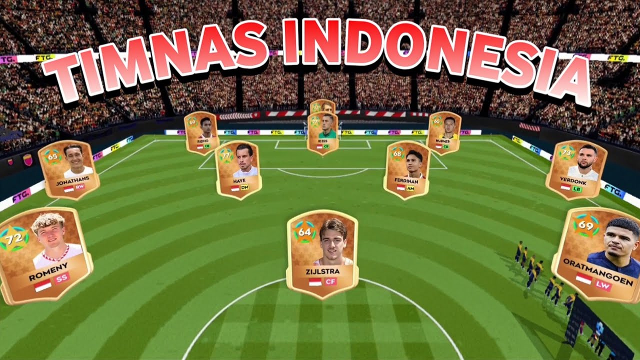Gameplay Timnas Indonesia di DLS26