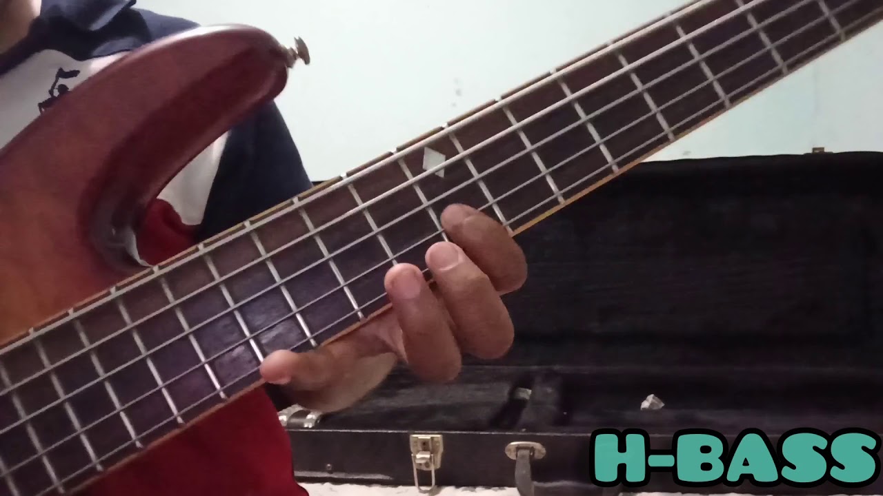 Adorno fácil en el bajo eléctrico 4 y 5 cuerdas para banda #3 tono G (sol) ritmo 3/4 turorial clases