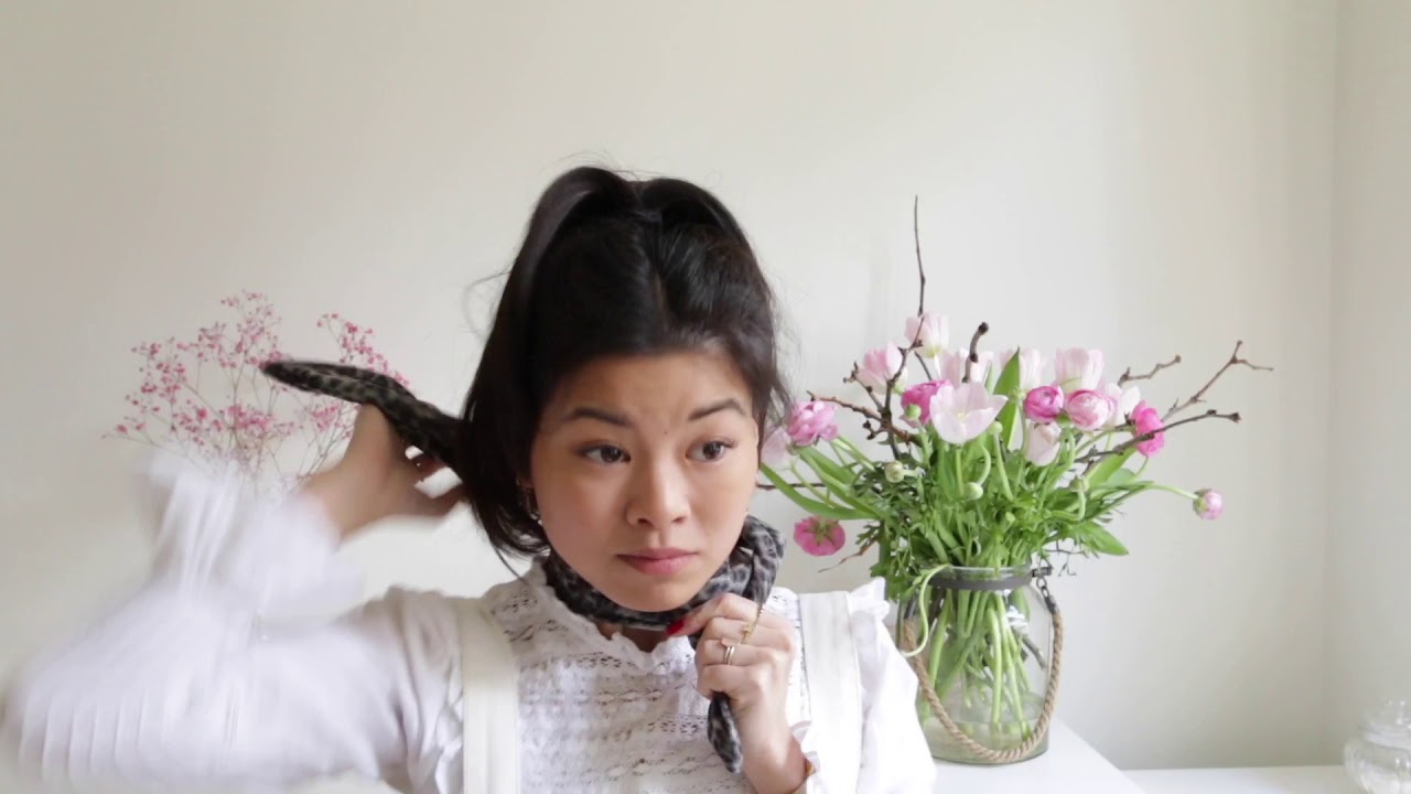 How to tie your bandeau - The scarf