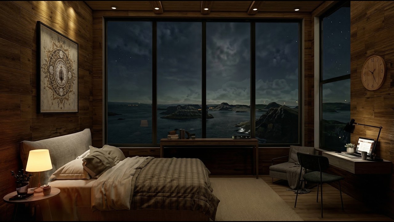 Cozy Nighttime Ambience 🌙 – Relaxing Music for Deep Sleep & Calm