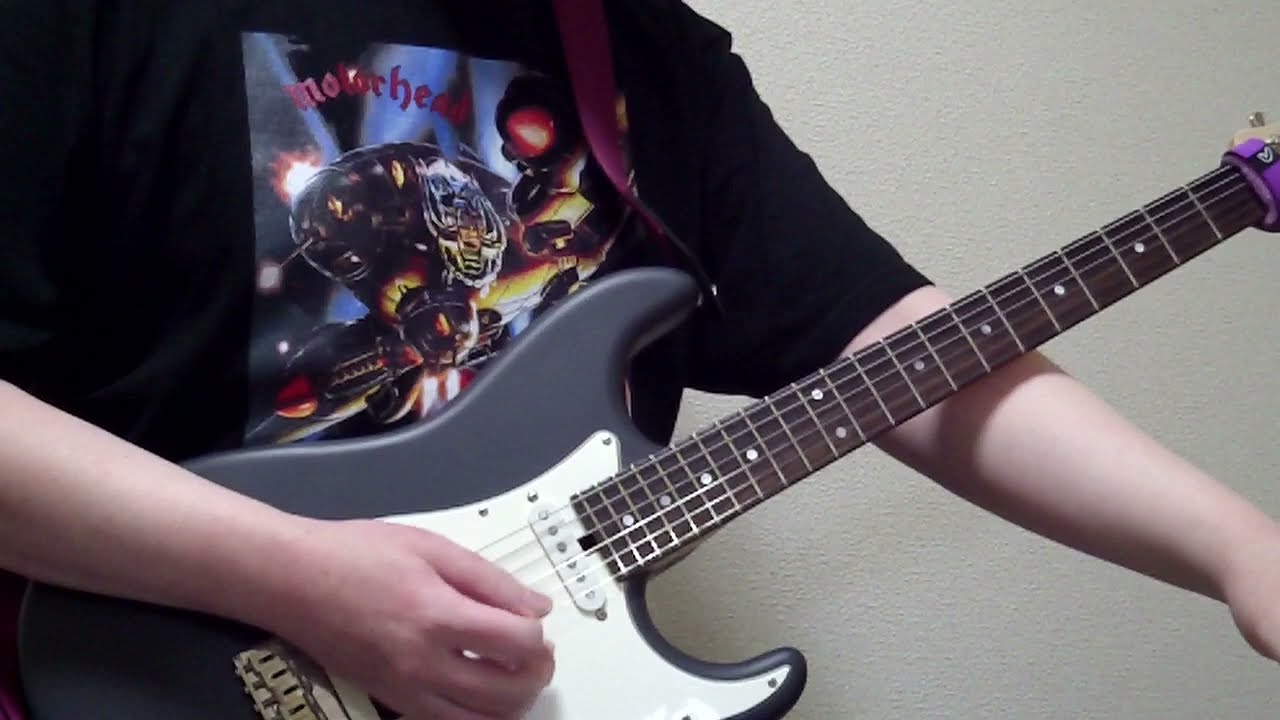 Motörhead / Girlschool - Please Don't Touch (Guitar) Cover