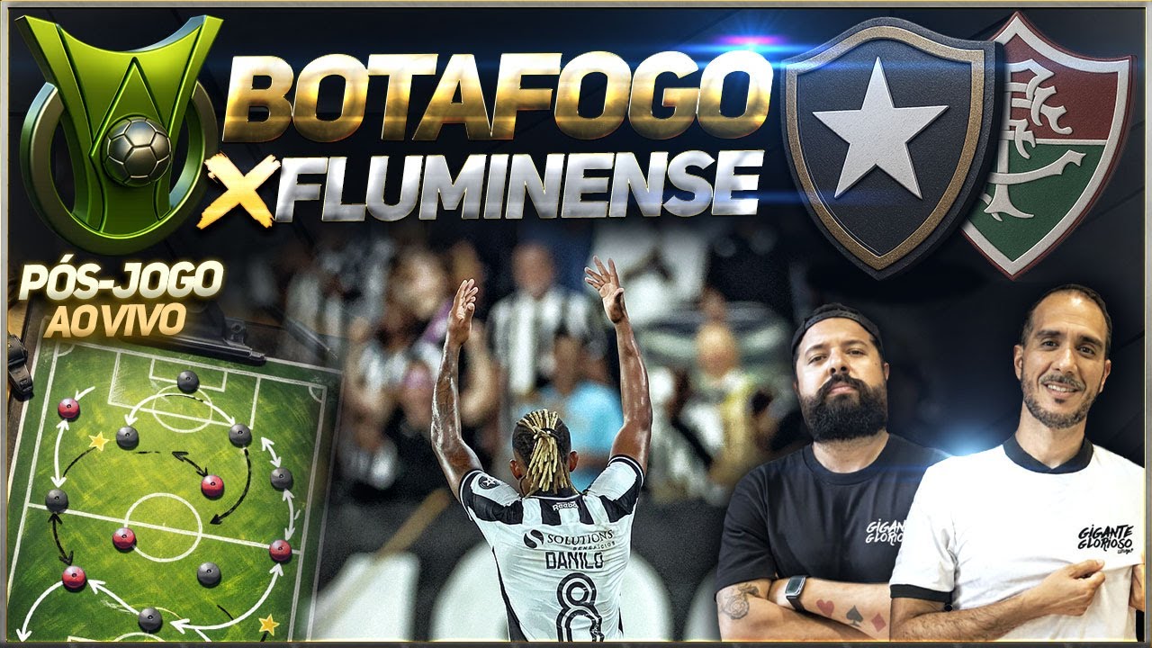BOTAFOGO X FLUMINENSE | LIVE PÓS-JOGO | 3ª RODADA DO BRASILEIRÃO 2026