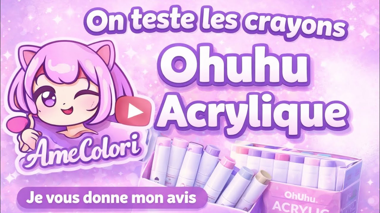 Ohuhu Acrylique : Test complet ! Défi Bridgerton #3
