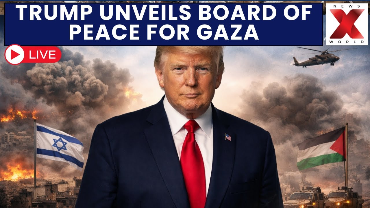 Trump Gaza Board Of Peace LIVE:Founding Members Of Gaza Board Of Peace To Oversee Postwar Transition