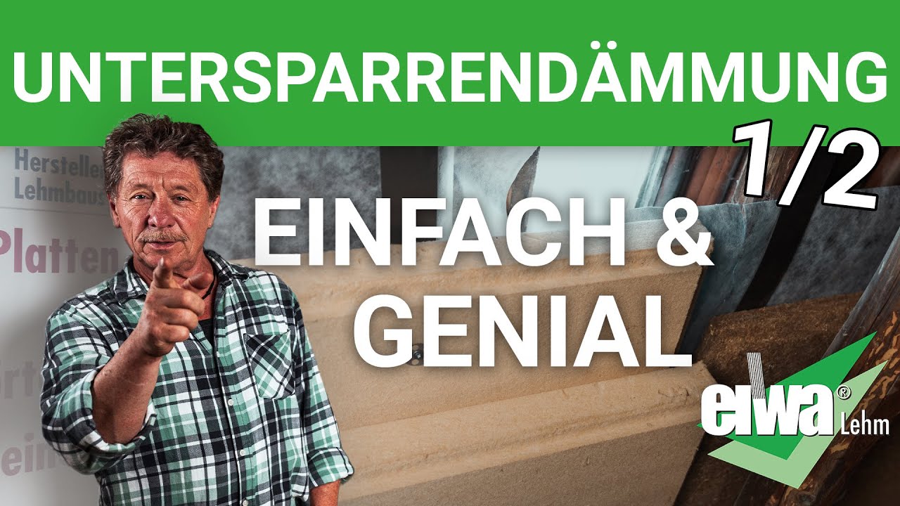 Dach von innen dämmen,Untersparrendämmung ist eine der besten Dämmungen! 25 %mehr Energieeinsparung.