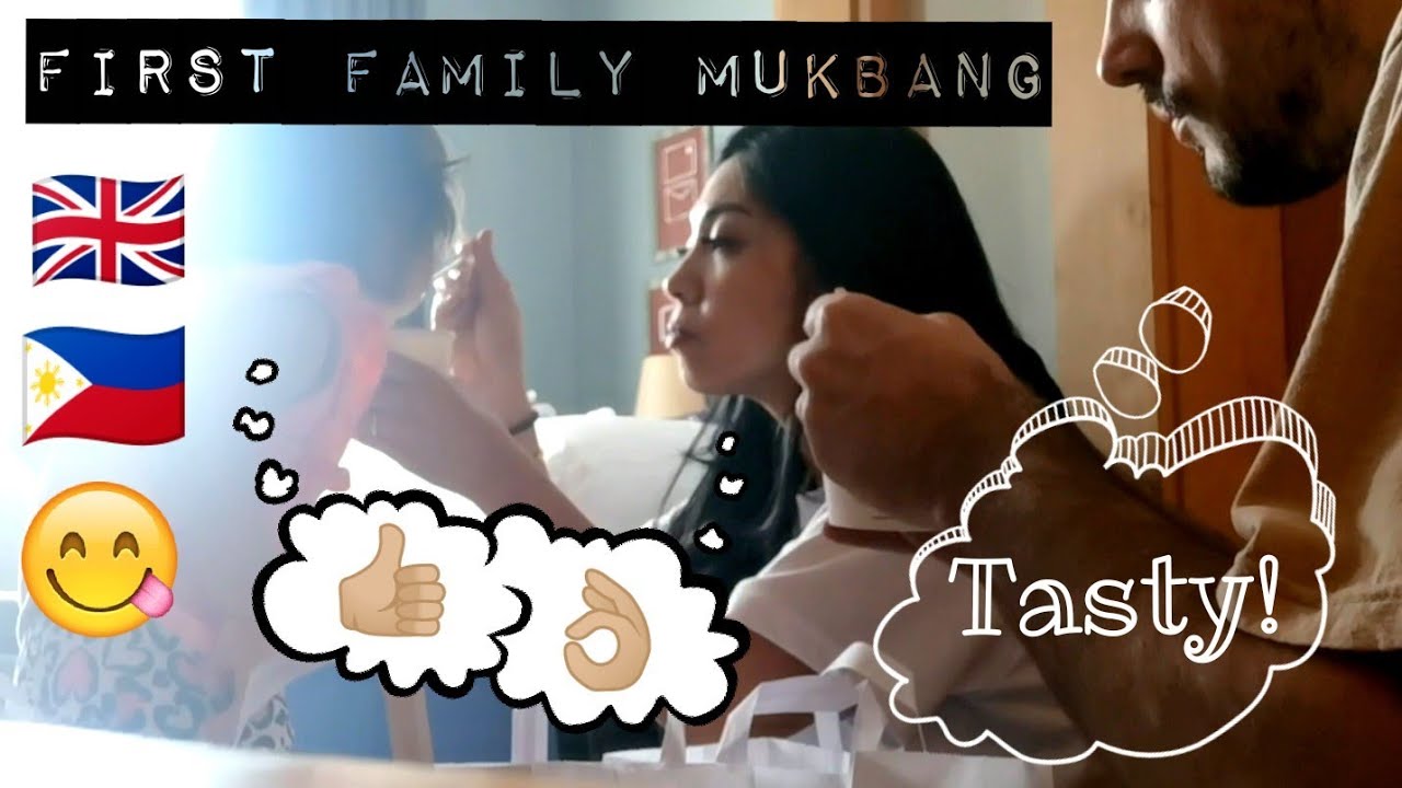 HUNGRY TAPPINS | FIRST FAMILY MUKBANG! THE TAPPINS 🇵🇭🇬🇧