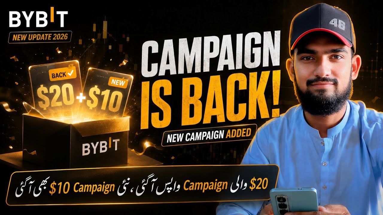 Bybit $20 Campaign Is BACK 🔥 + New $10 Campaign Added | Complete Update 2026